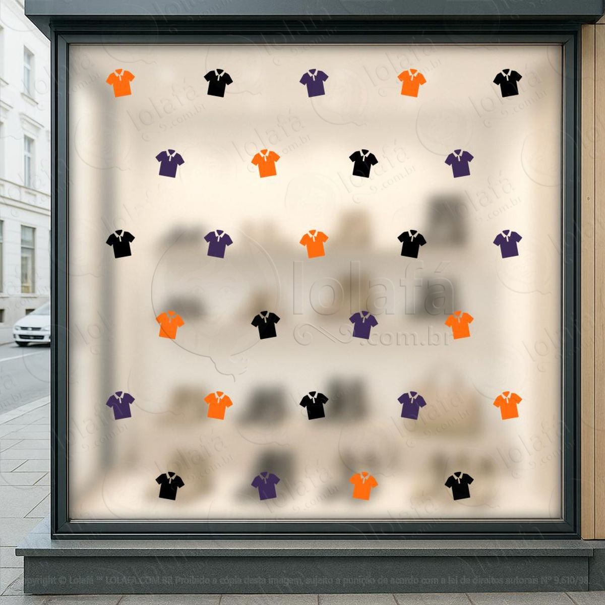 adesivo e cartela adesivos para vitrine halloween 000013 2