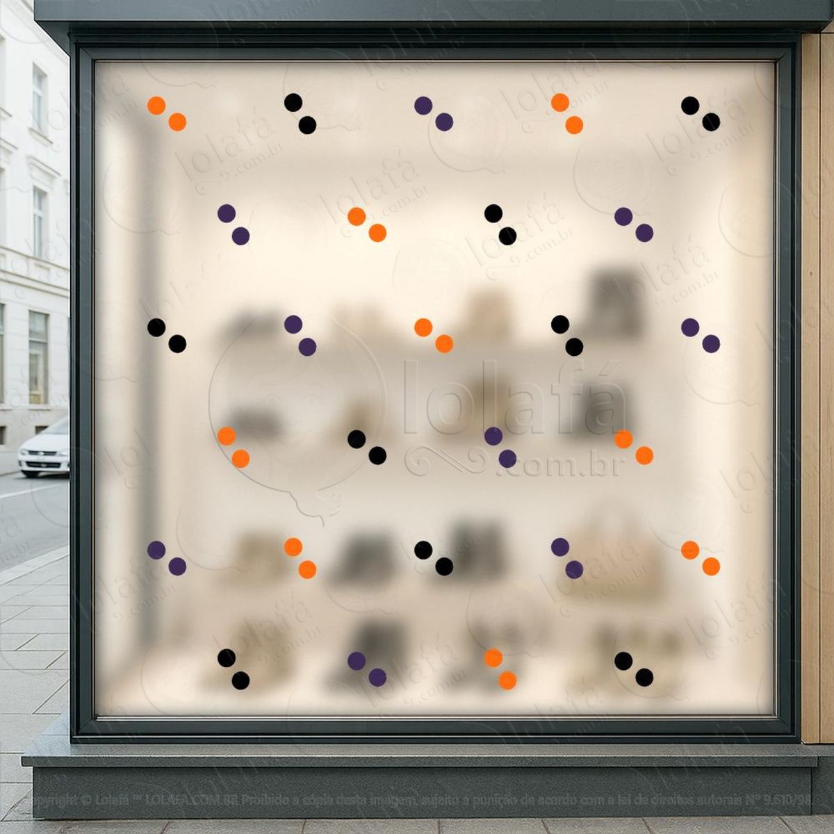 adesivo e cartela adesivos para vitrine halloween 000016 2