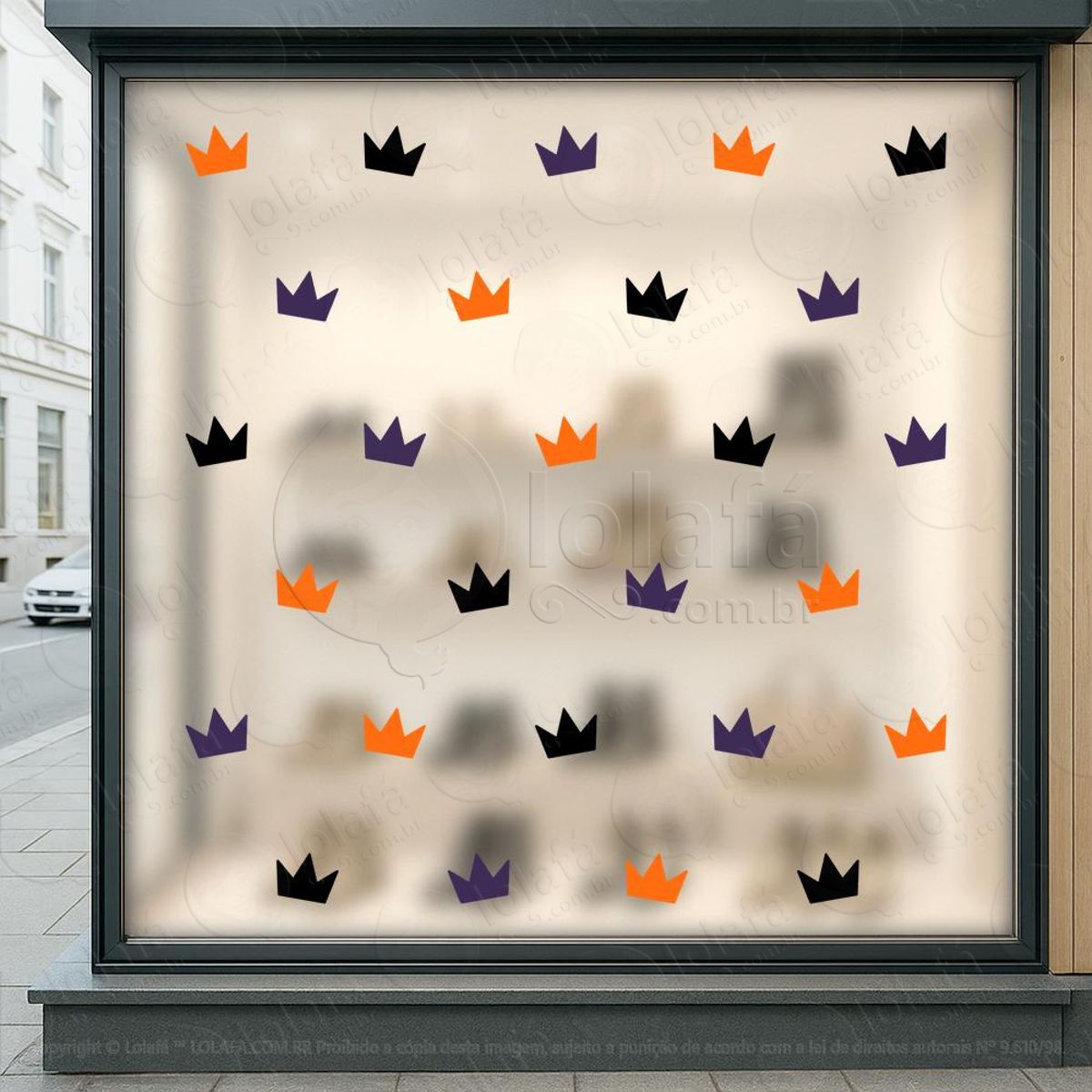 adesivo e cartela adesivos para vitrine halloween 000025 2