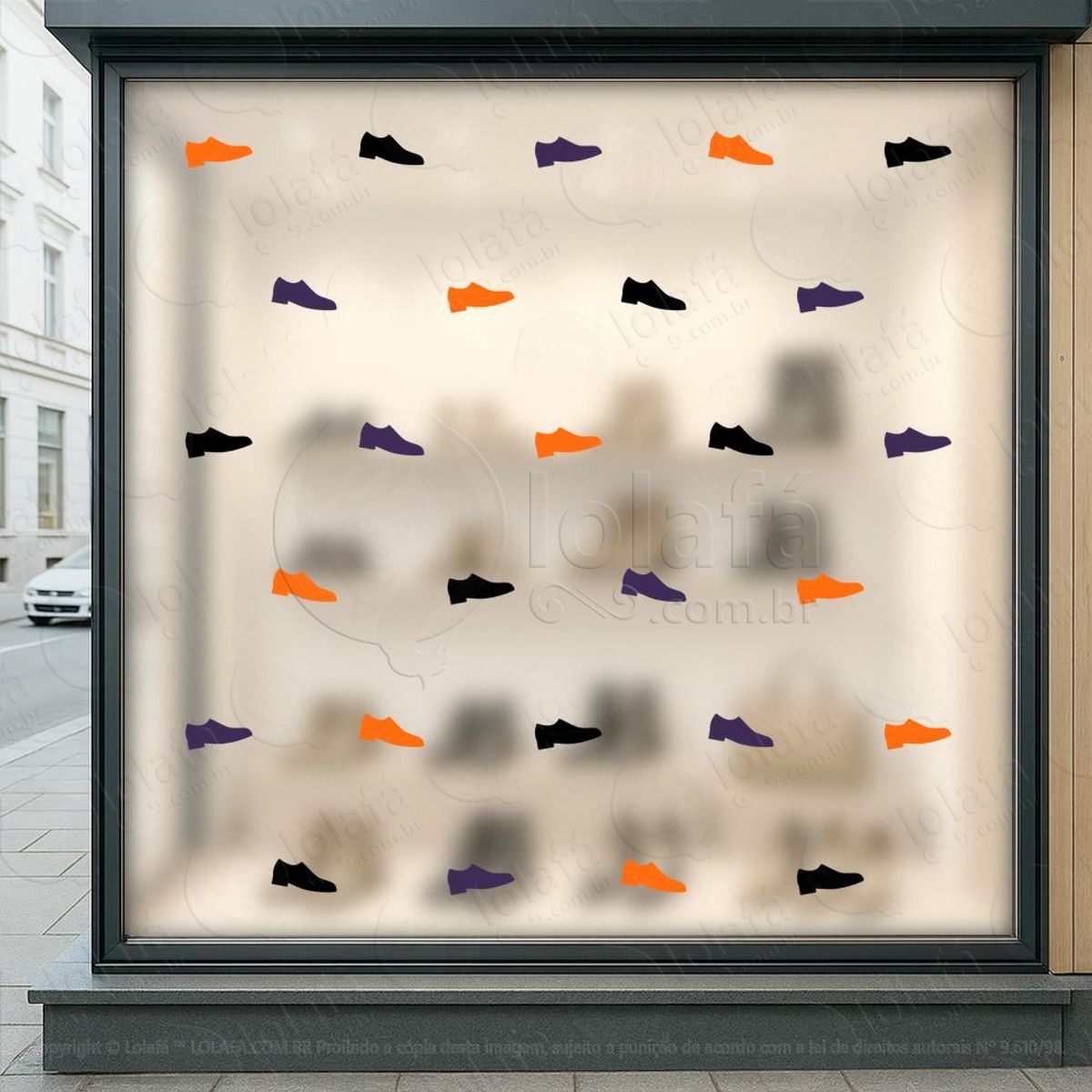 adesivo e cartela adesivos para vitrine halloween 000034 2