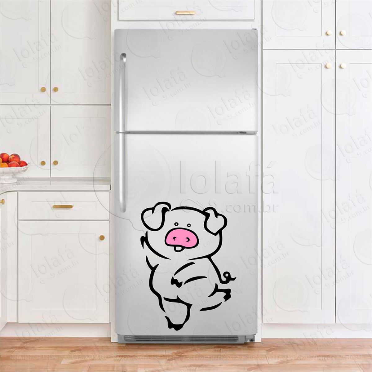 porco adesivos geladeiras mod:19