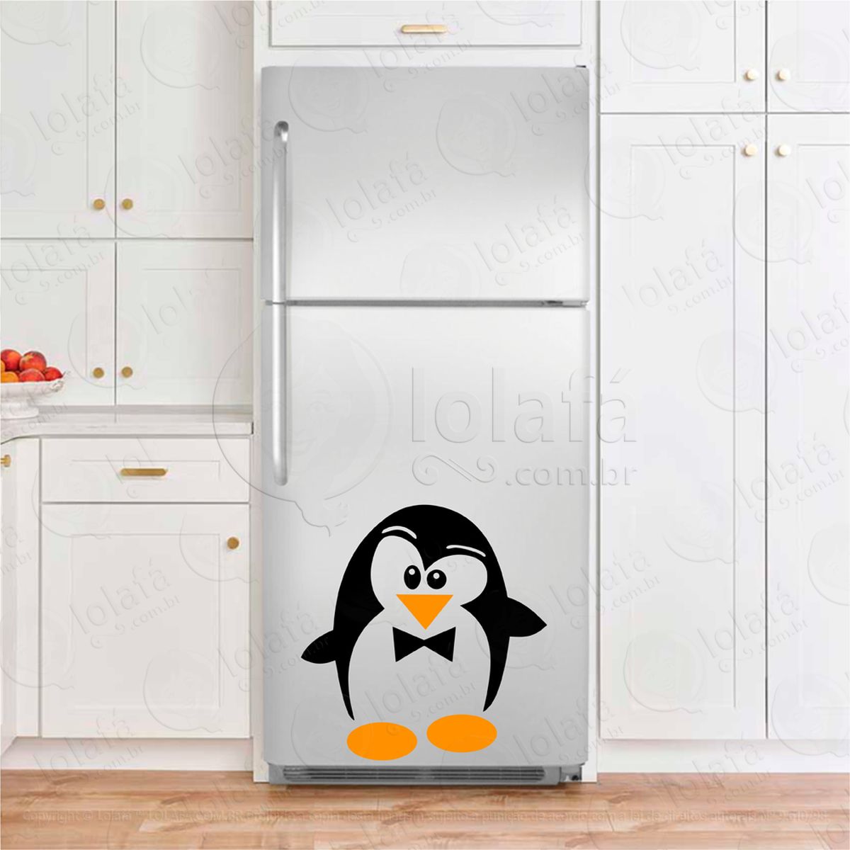 pinguim adesivos para geladeira mod:22