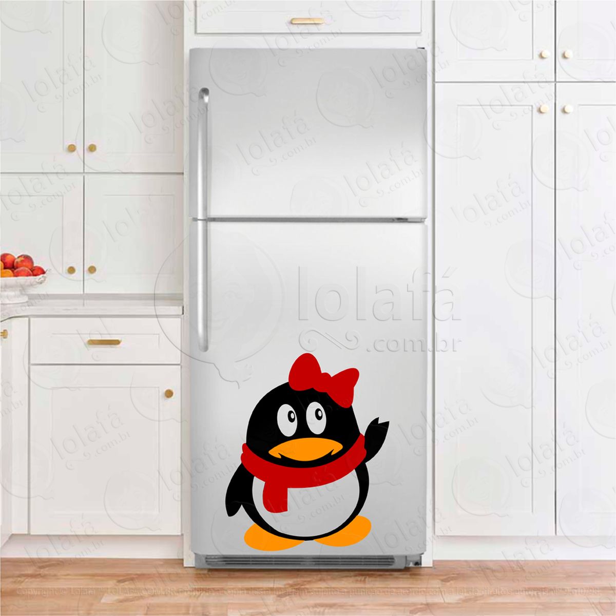 pinguim adesivos para geladeira mod:23