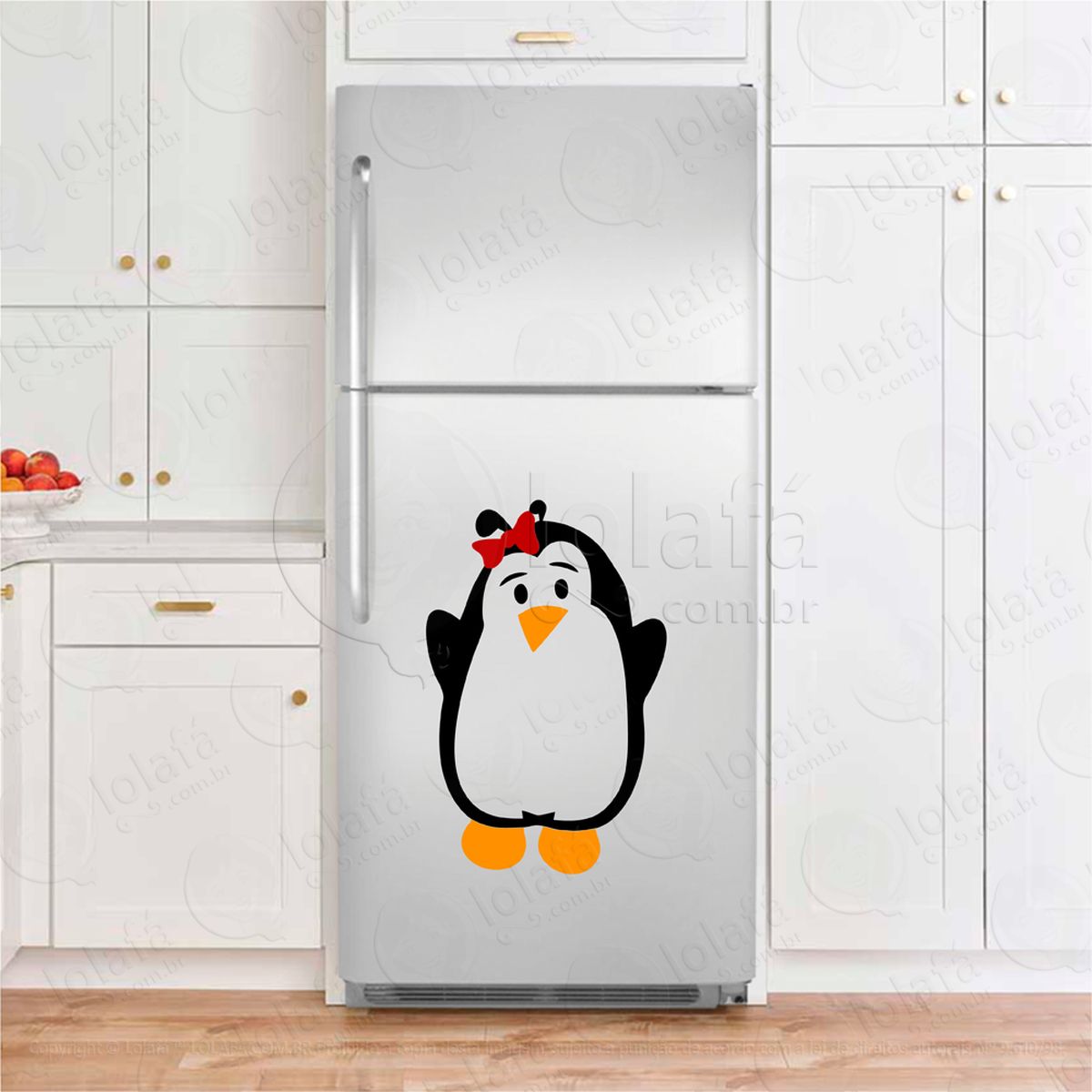 pinguim adesivos para geladeira mod:28