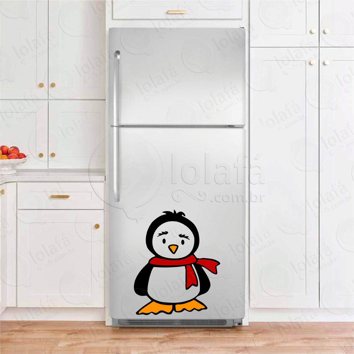 pinguim adesivos para geladeira mod:65
