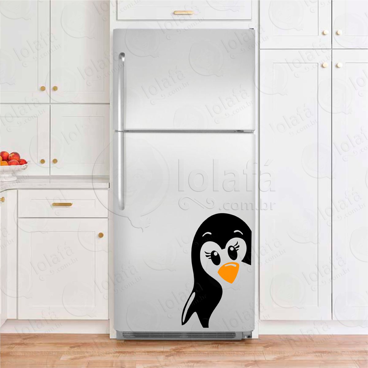 pinguim adesivos para geladeira mod:67