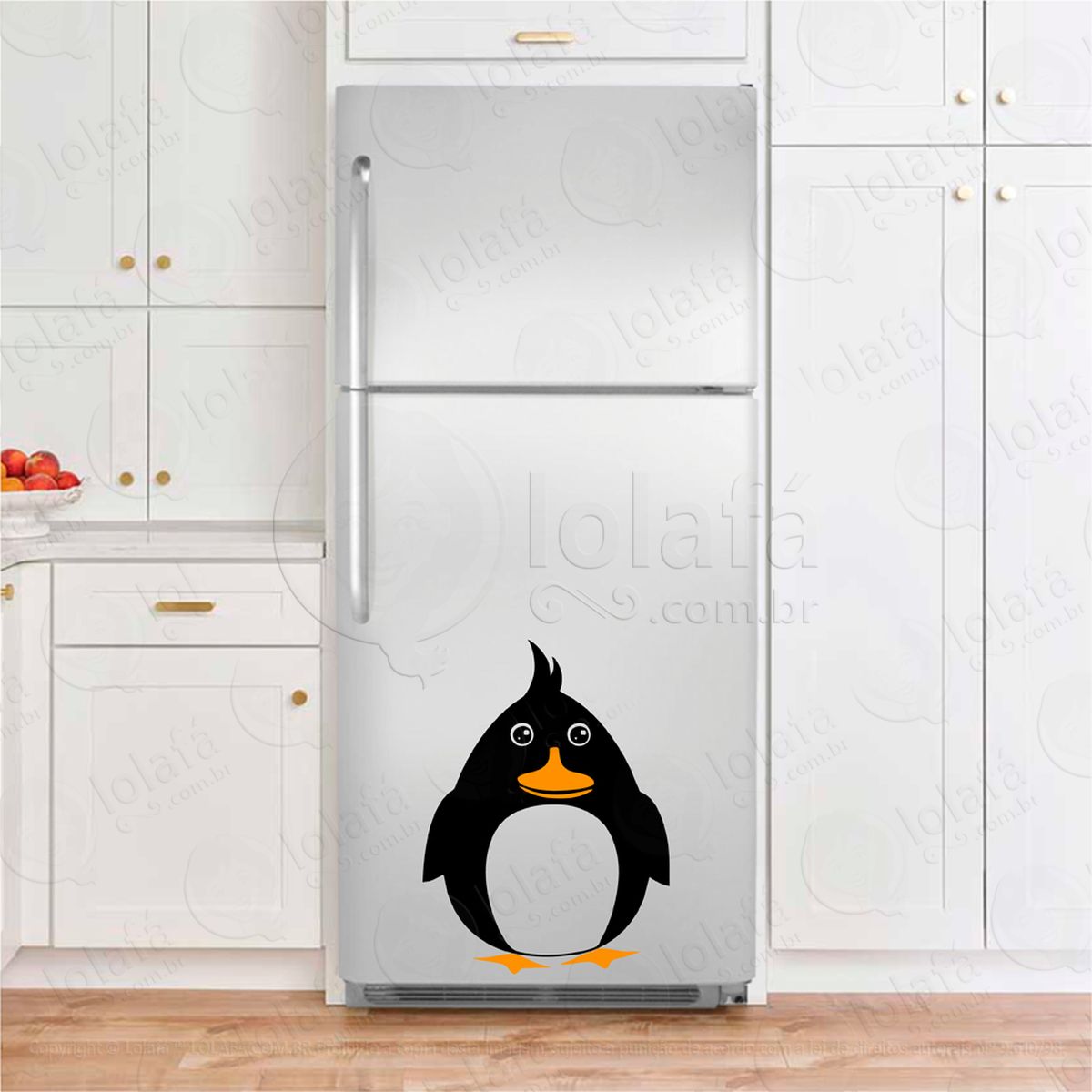 pinguim adesivos para geladeira mod:73