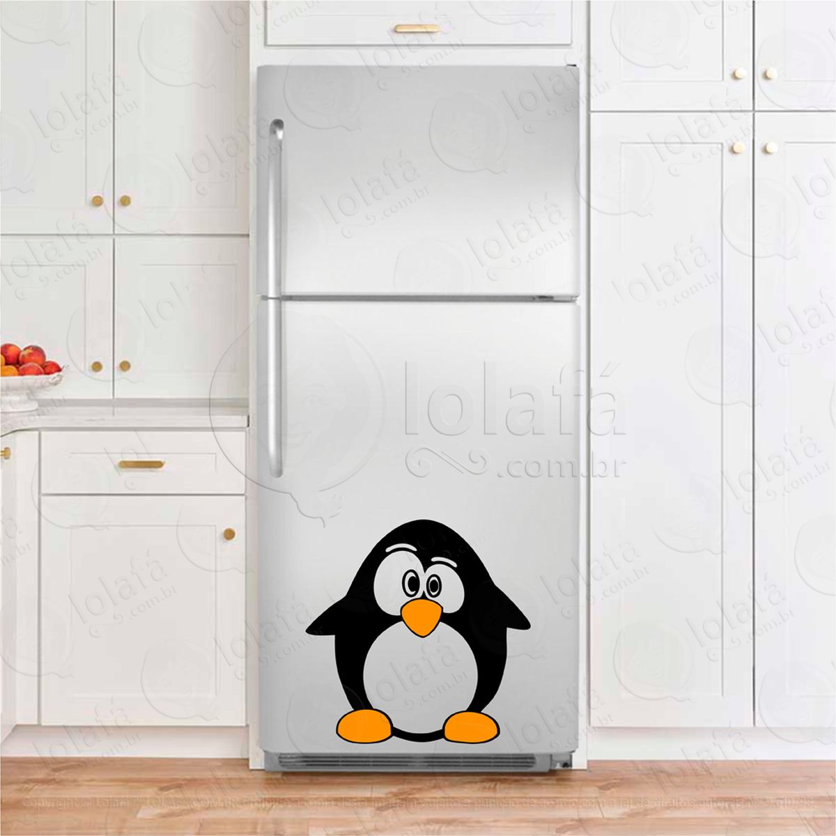 pinguim adesivos para geladeira mod:74