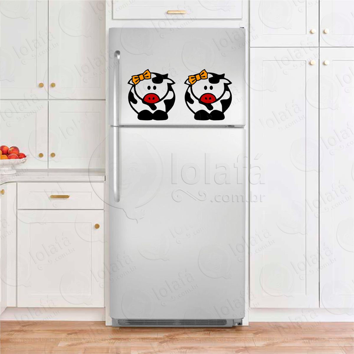 vacas adesivos para geladeira mod:85