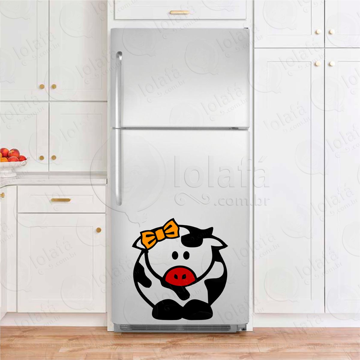 vaca adesivos para geladeira mod:86