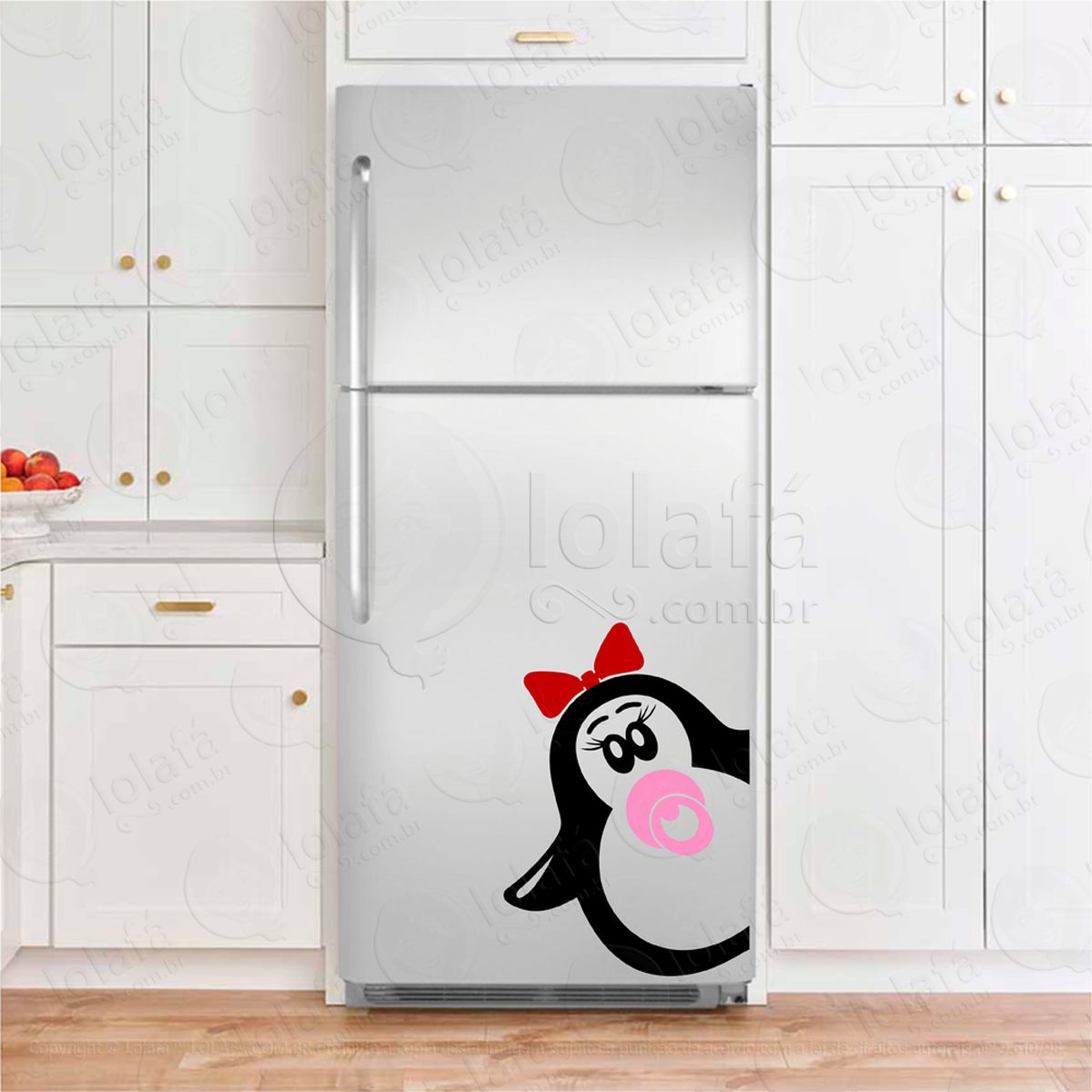 pinguim adesivos para geladeira mod:89