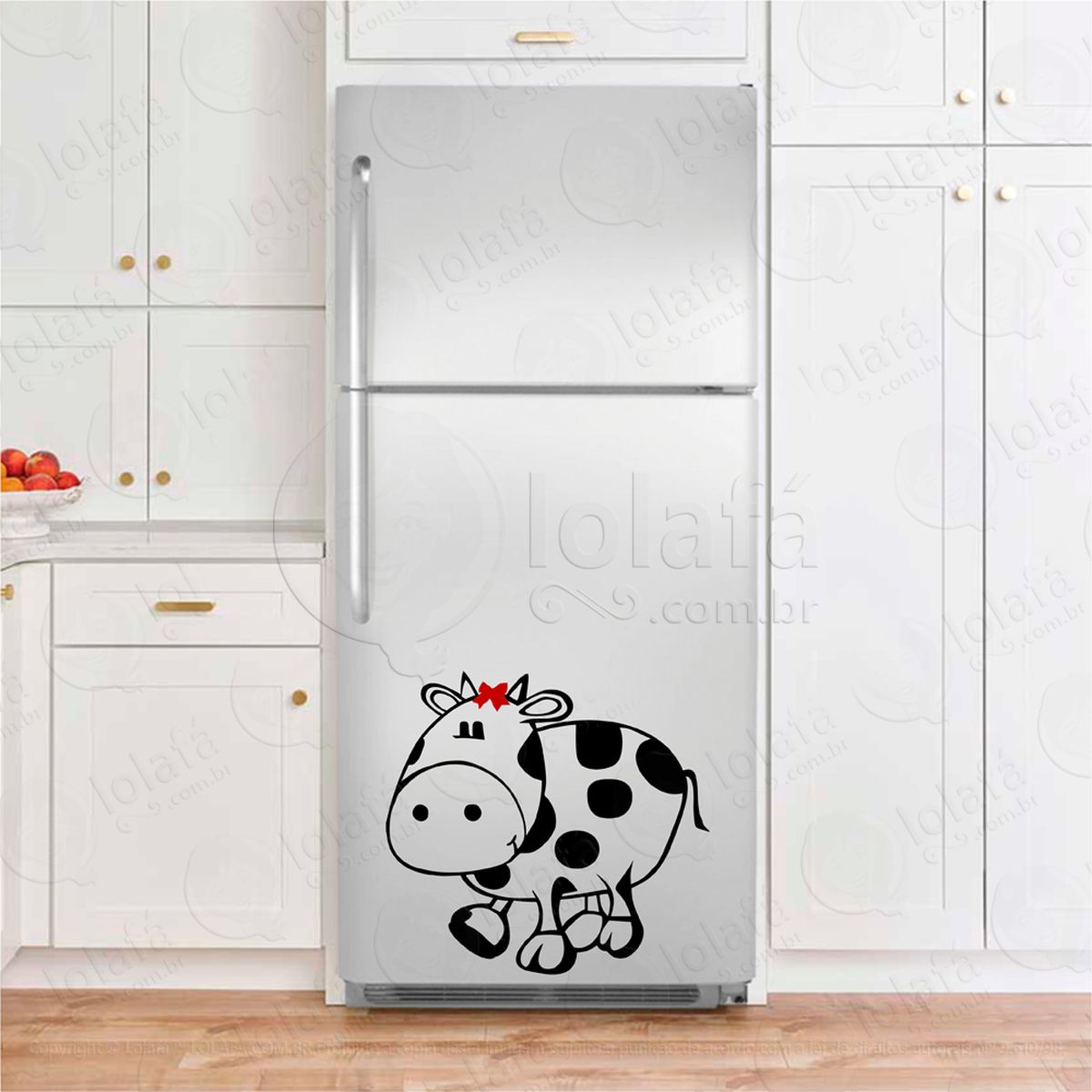 vaca adesivos para geladeira mod:92