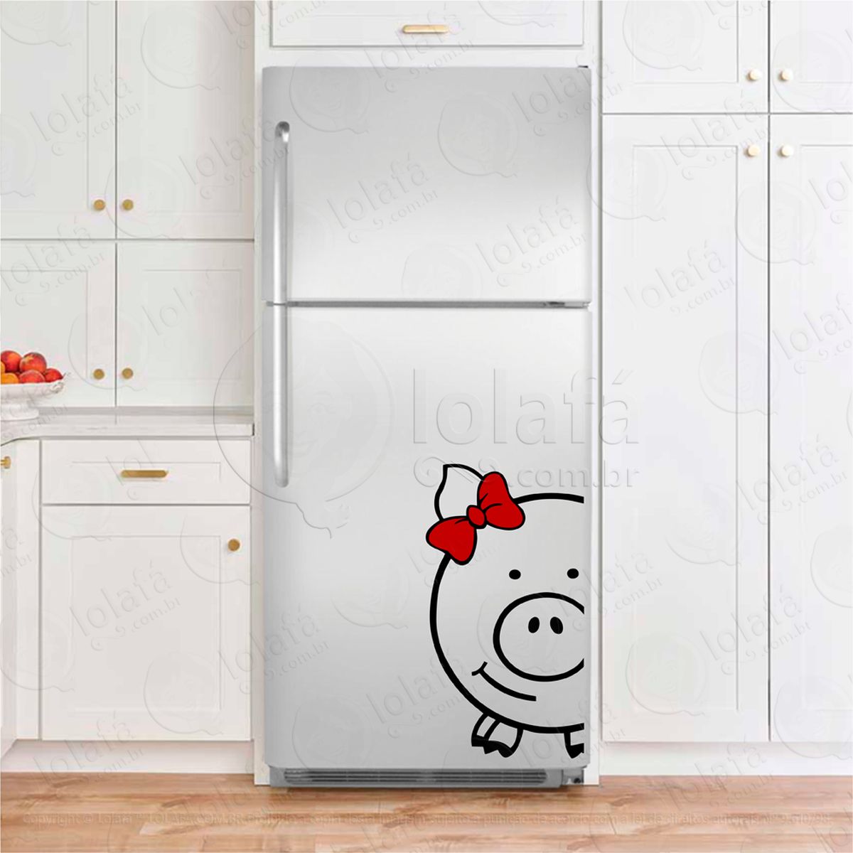 porco adesivos para geladeira mod:96