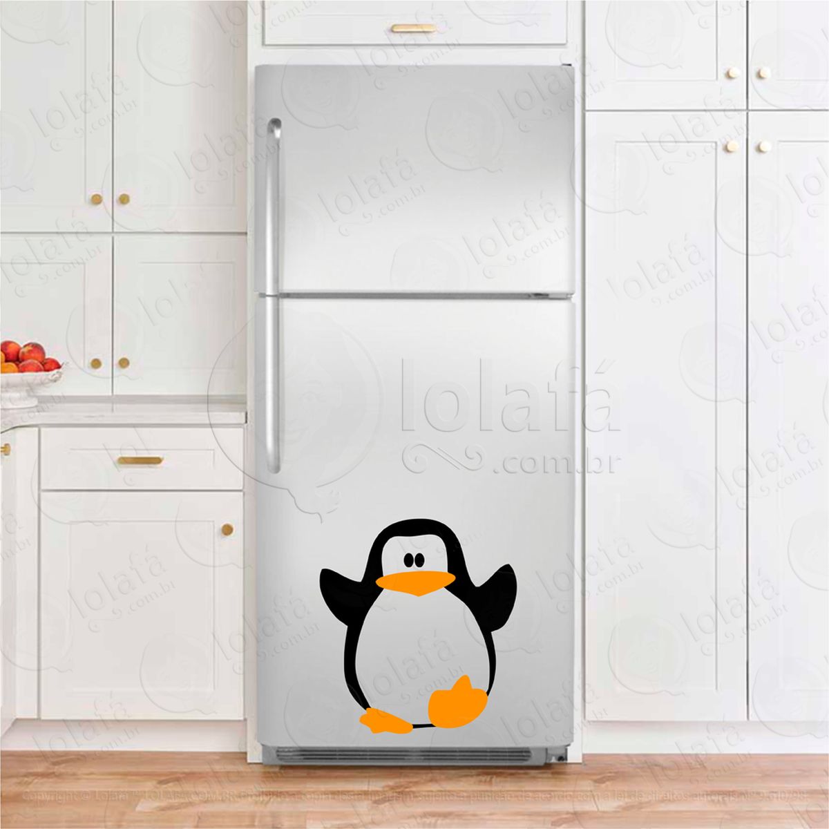 pinguim adesivos para geladeira mod:105
