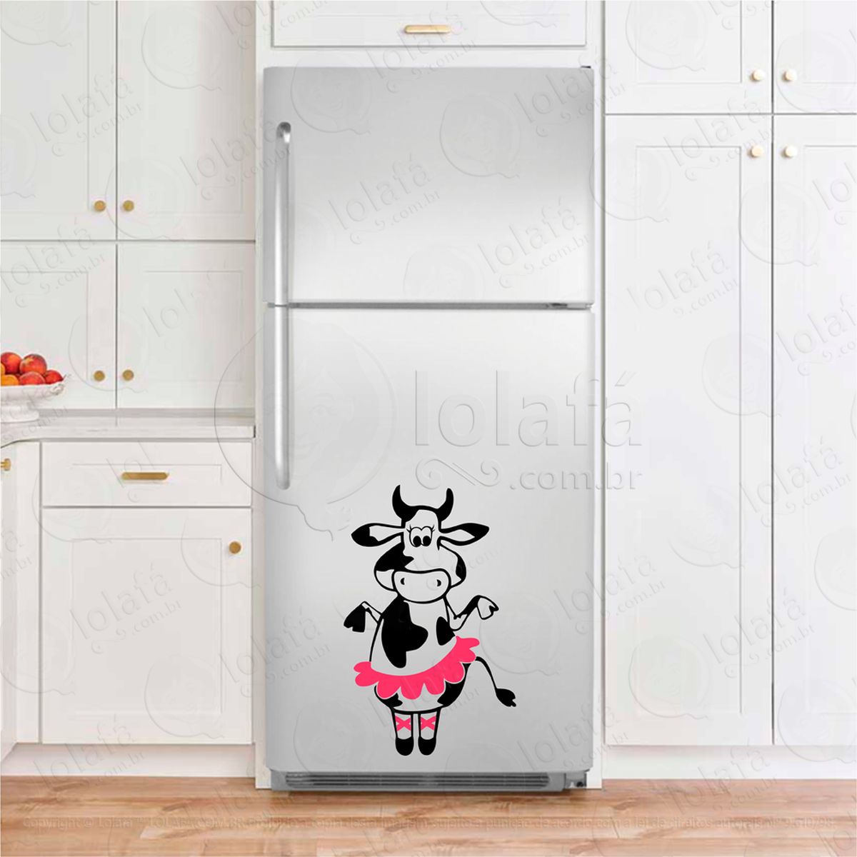 vaca adesivos para geladeira mod:111