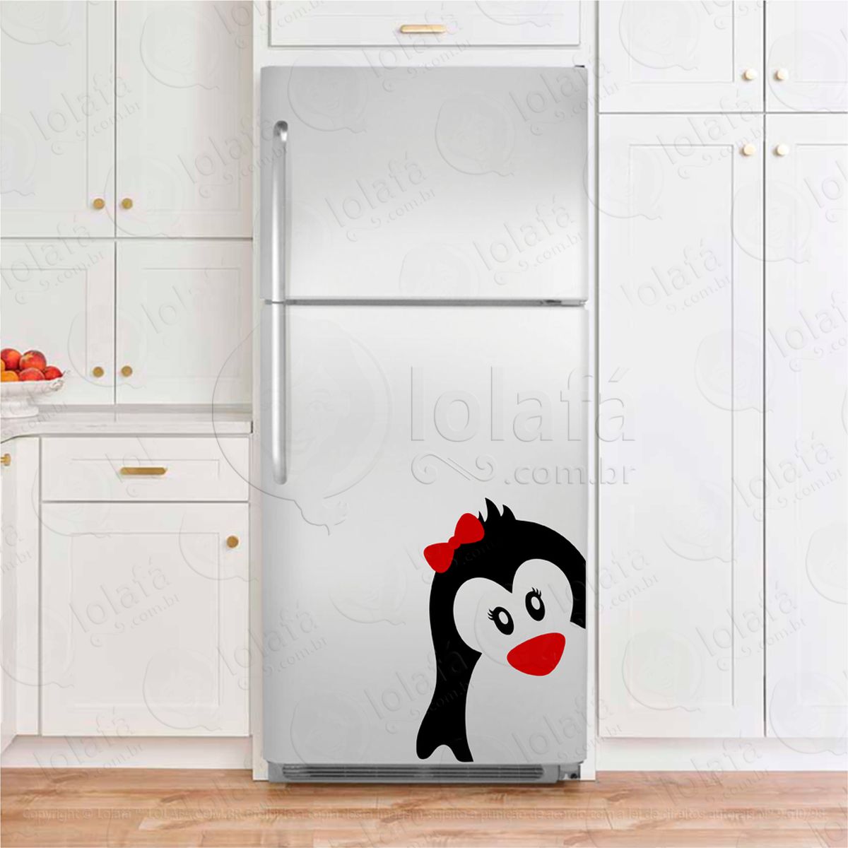 pinguim adesivos para geladeira mod:116