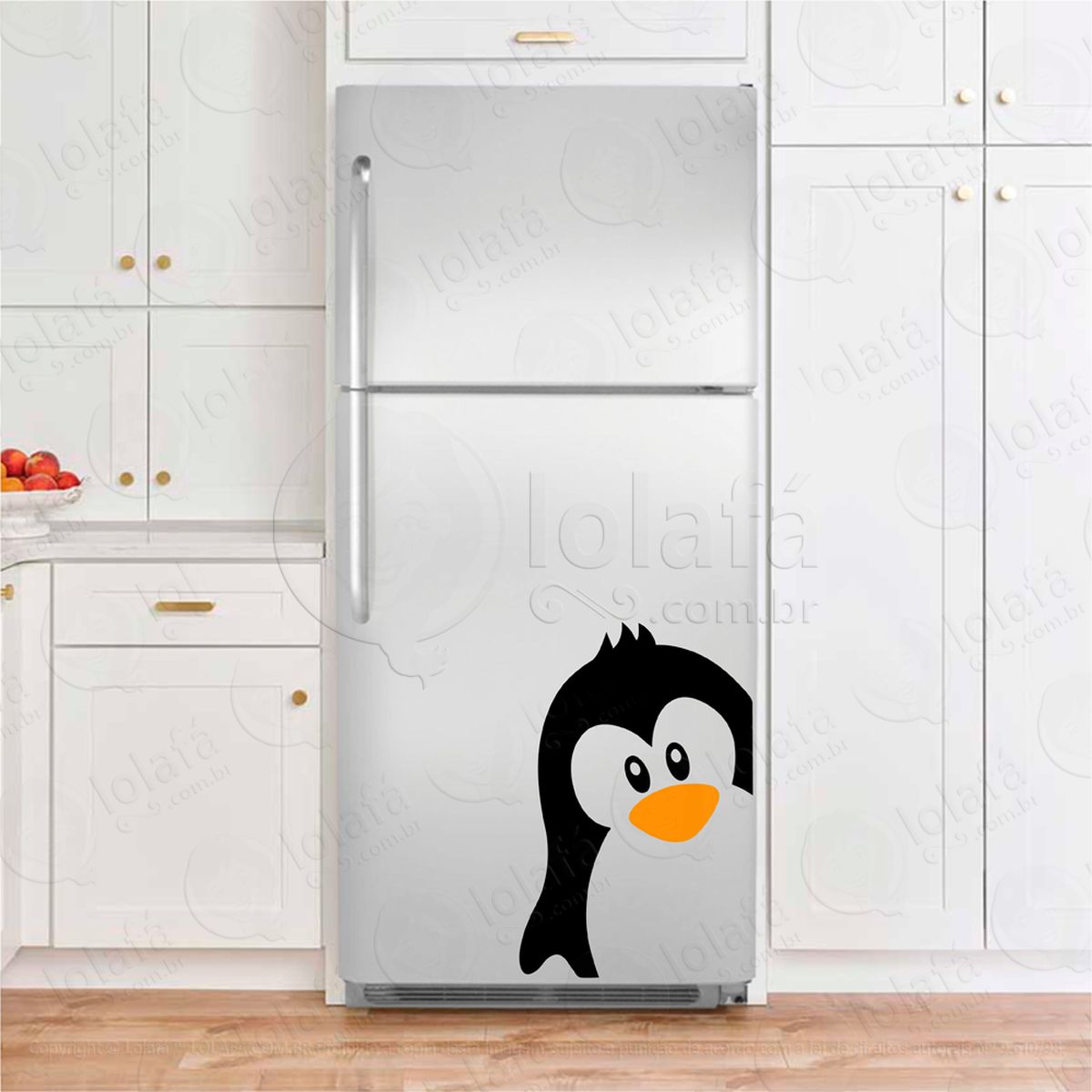pinguim adesivos para geladeira mod:117