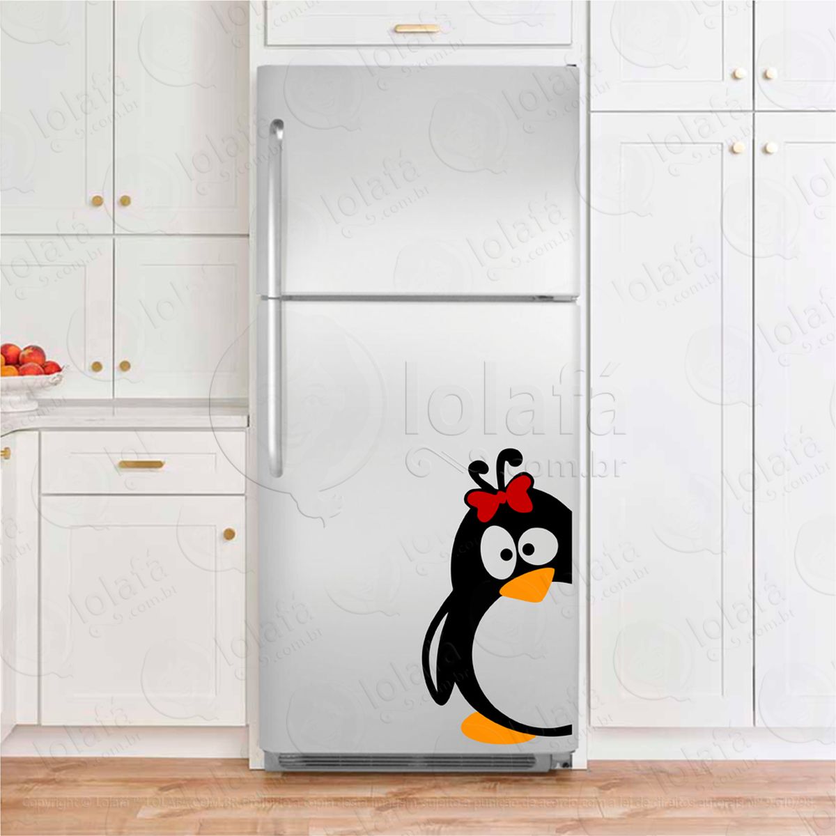 pinguim adesivos para geladeira mod:119