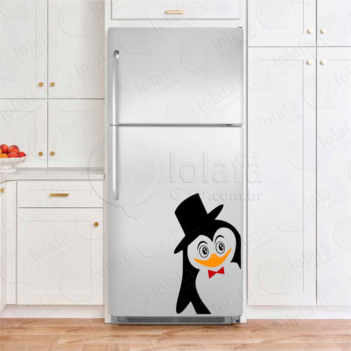 pinguim adesivos para geladeira mod:122