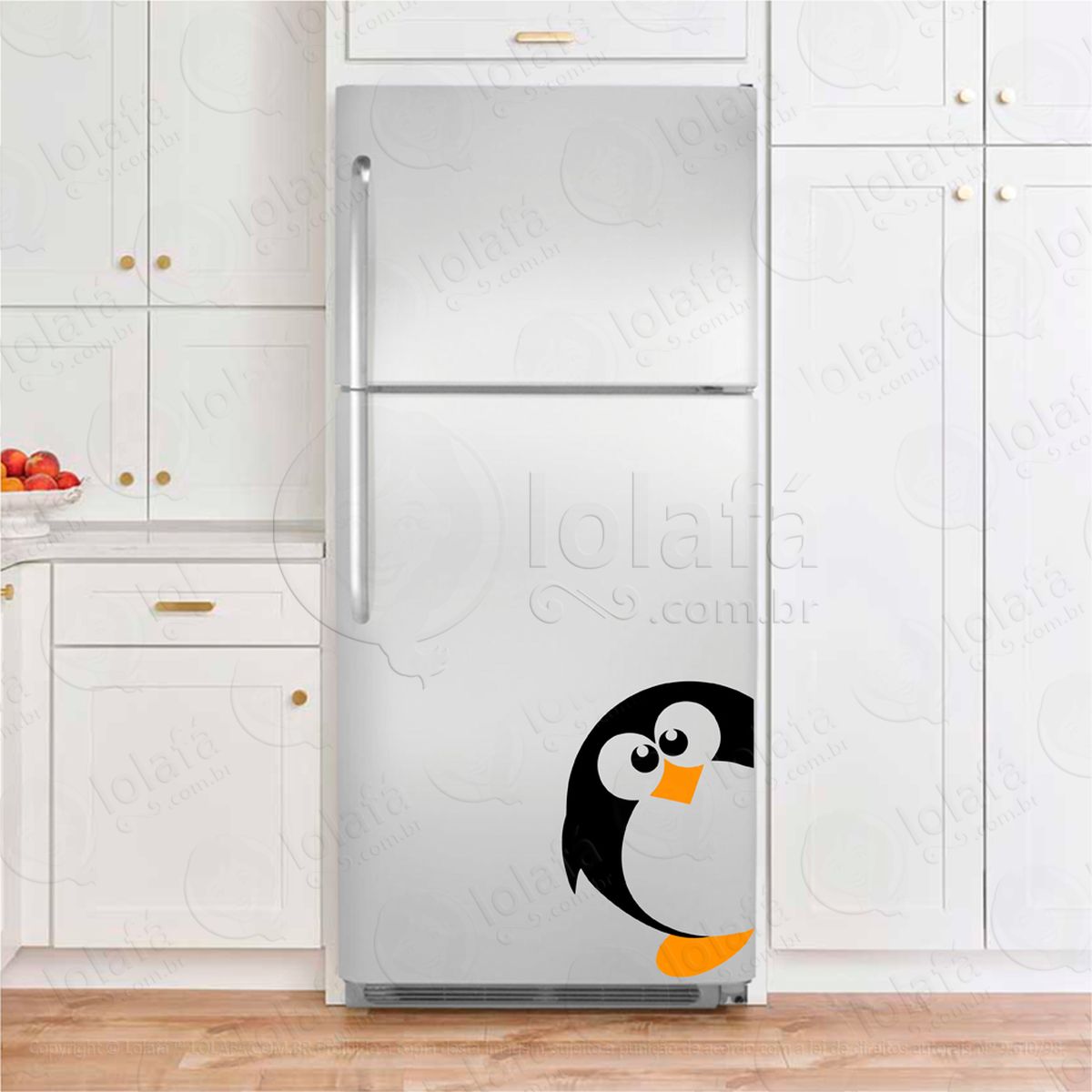 pinguim adesivos para geladeira mod:129