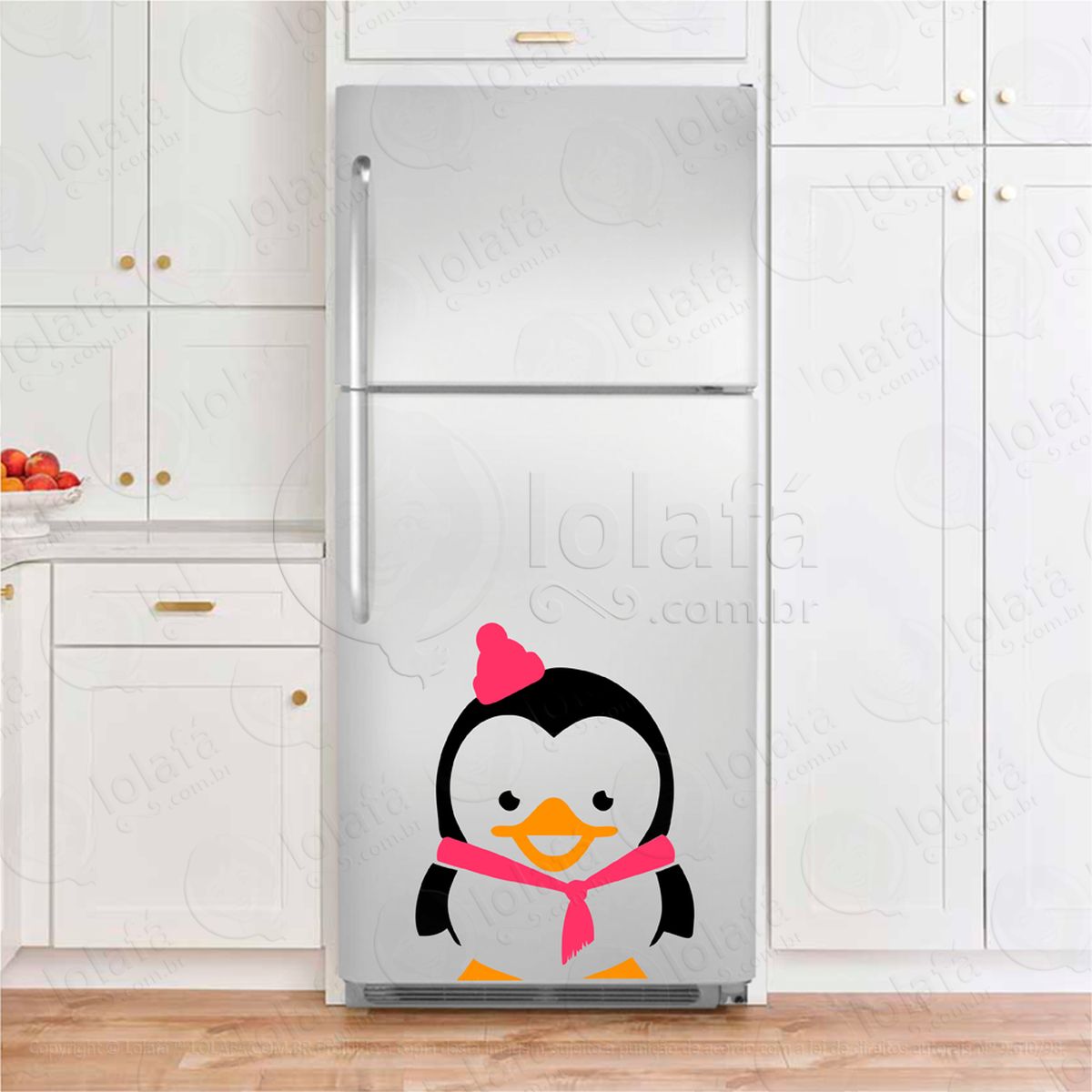 pinguim adesivos para geladeira mod:131