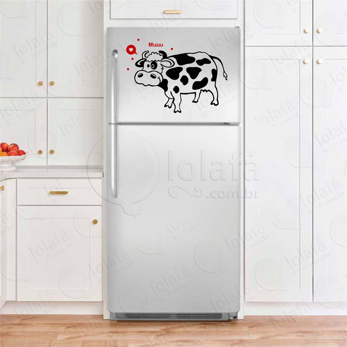 vaca adesivos para geladeira mod:145