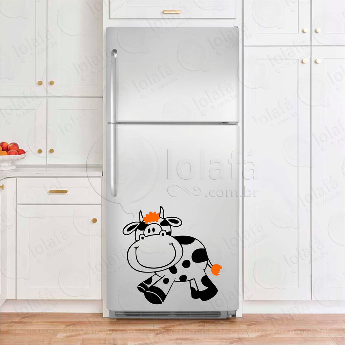 vaca adesivos para geladeira mod:147