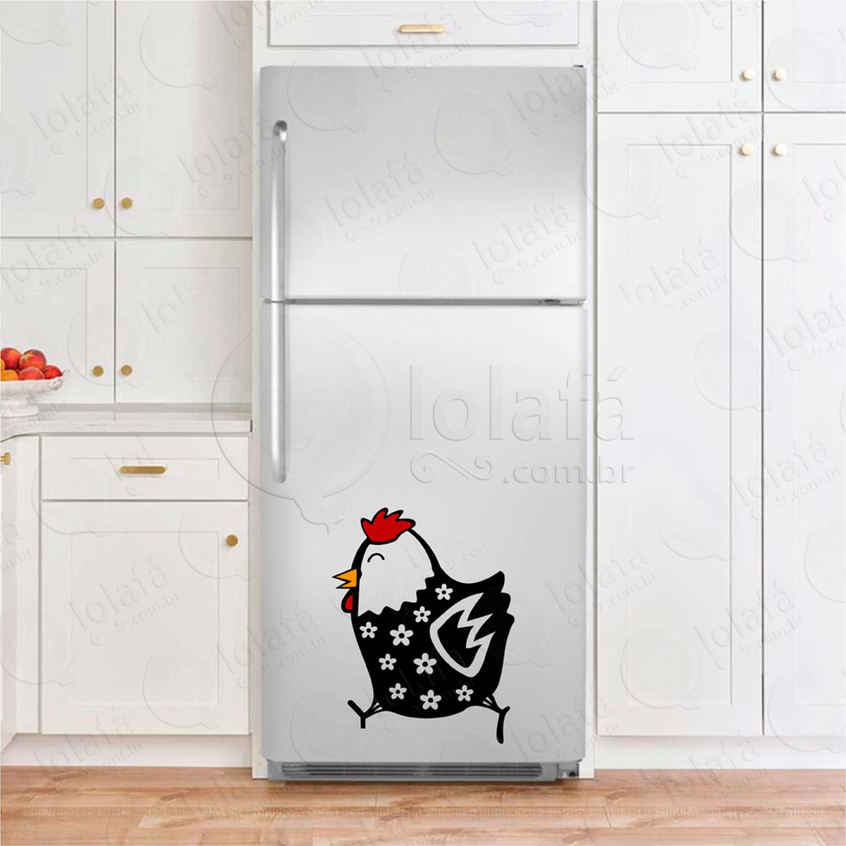 galinha adesivos para geladeira mod:149