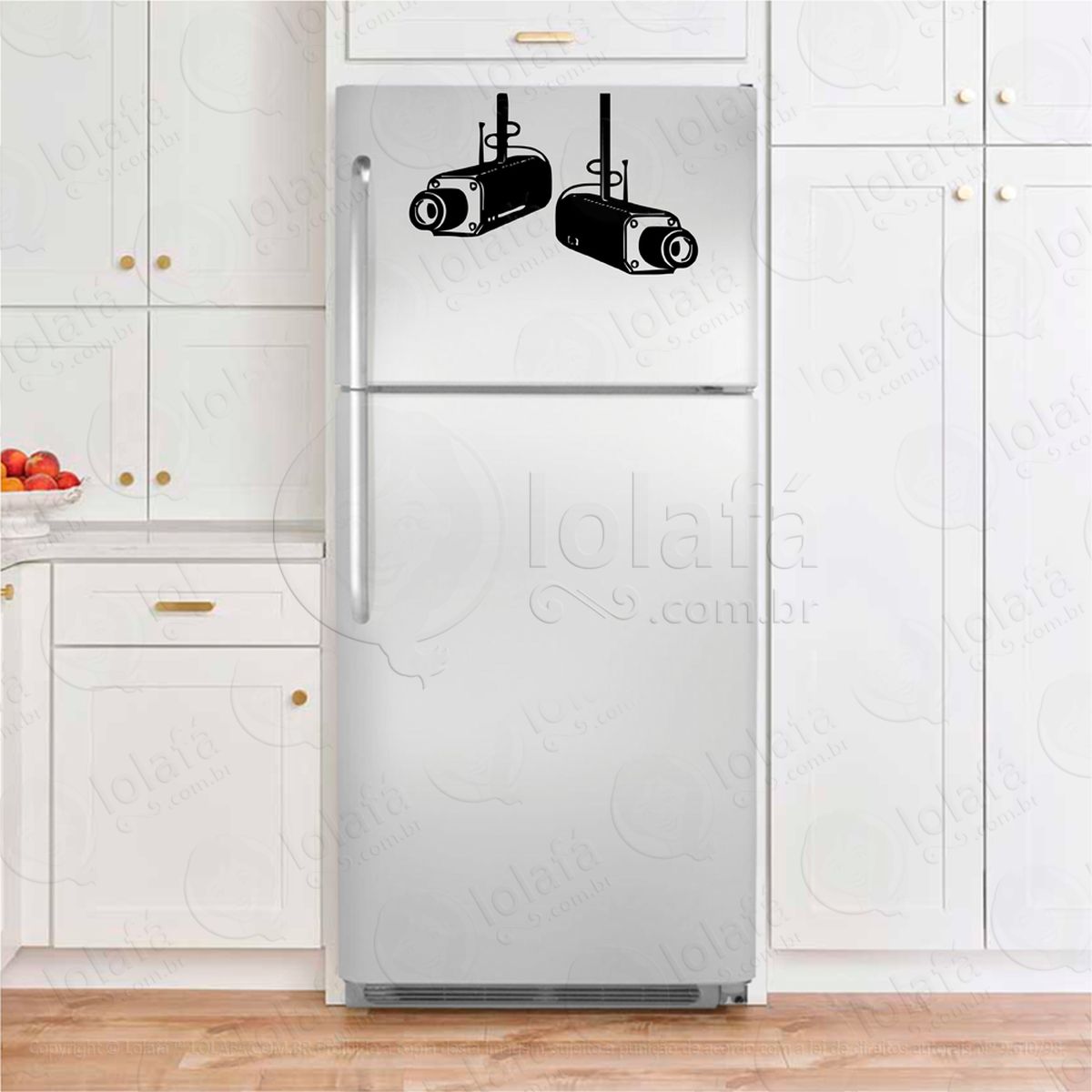 câmeras adesivos para geladeira mod:179