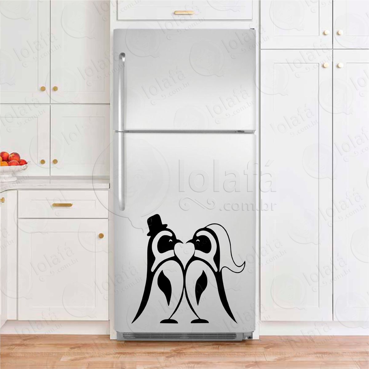 Pinguins Adesivos Para Geladeiras - Mod:183