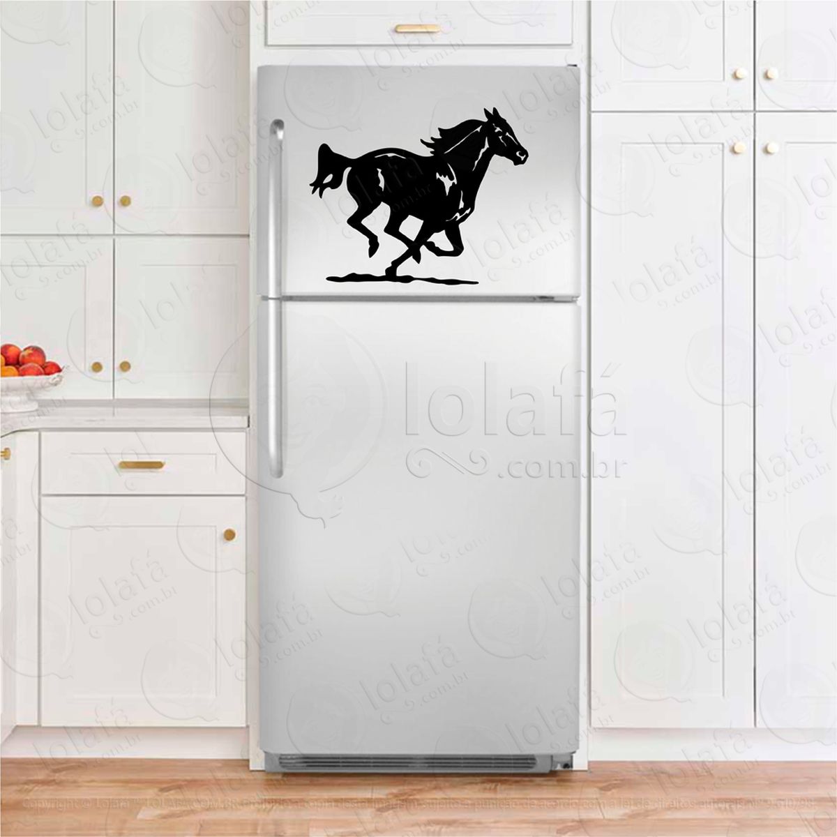 cavalo adesivos para geladeira mod:186