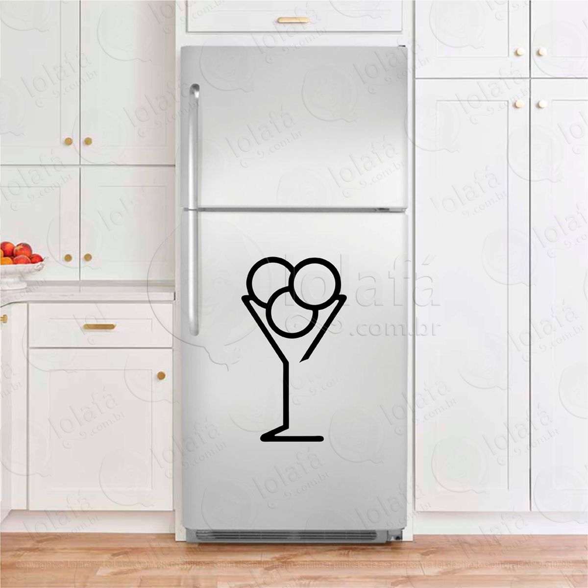 taça adesivos para geladeira mod:193