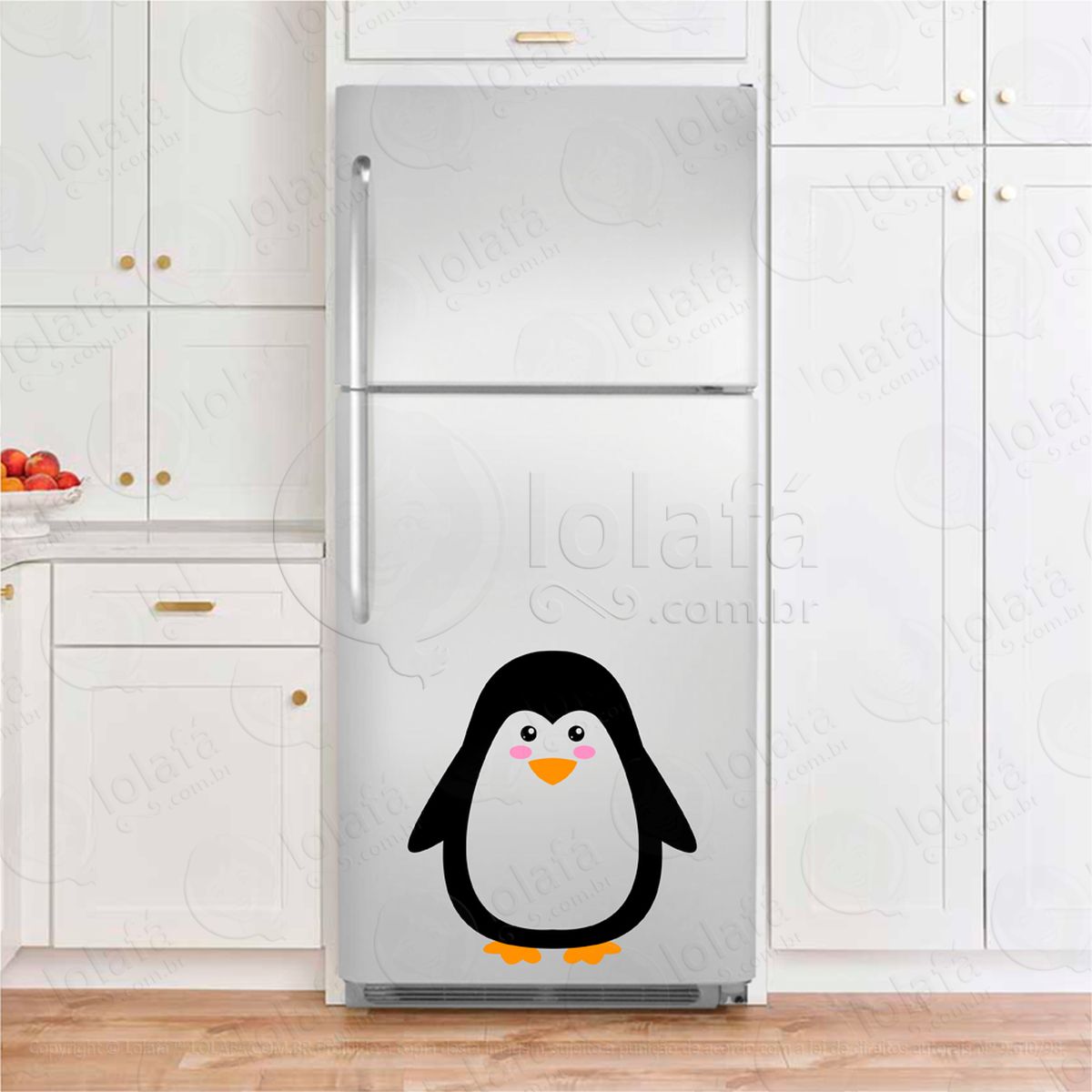 pinguim adesivos para geladeira mod:198