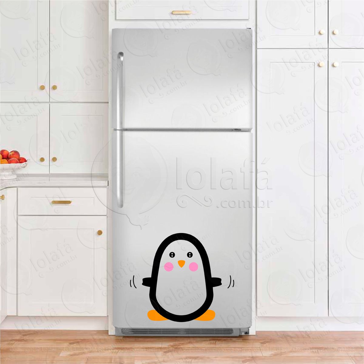 pinguim adesivos para geladeira mod:206
