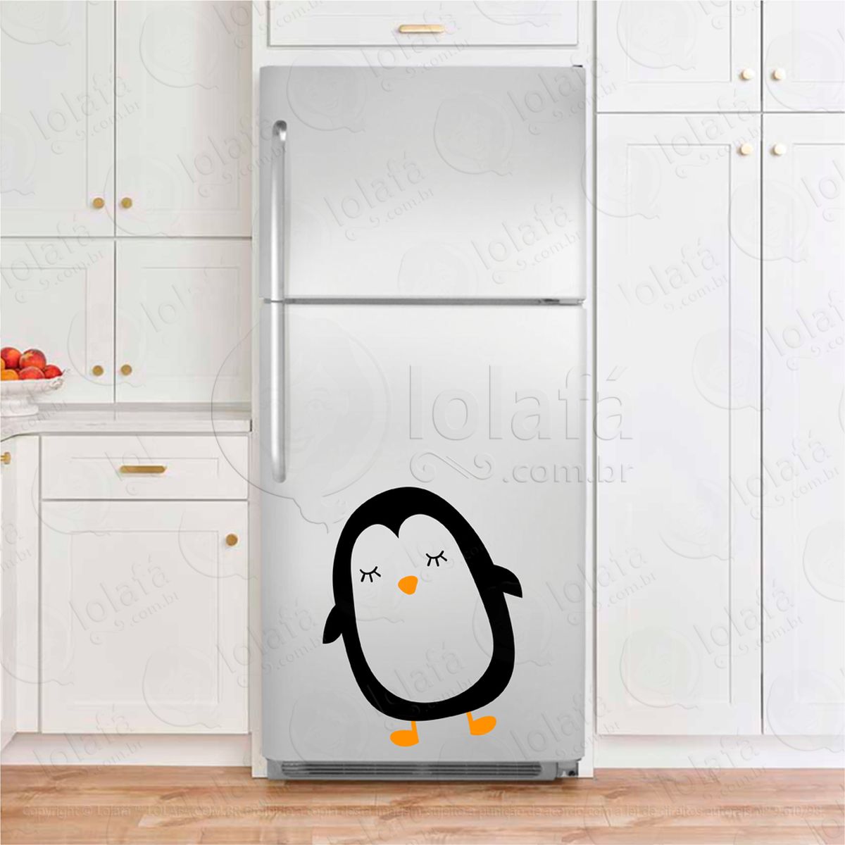 pinguim adesivos para geladeira mod:207