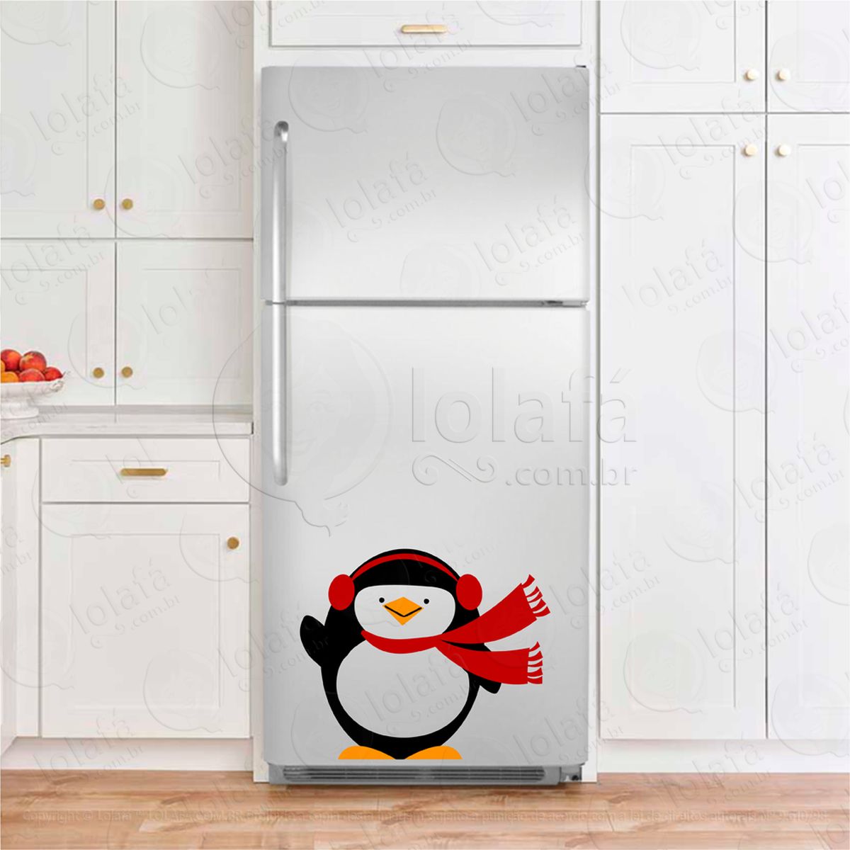 pinguim adesivos para geladeira mod:213