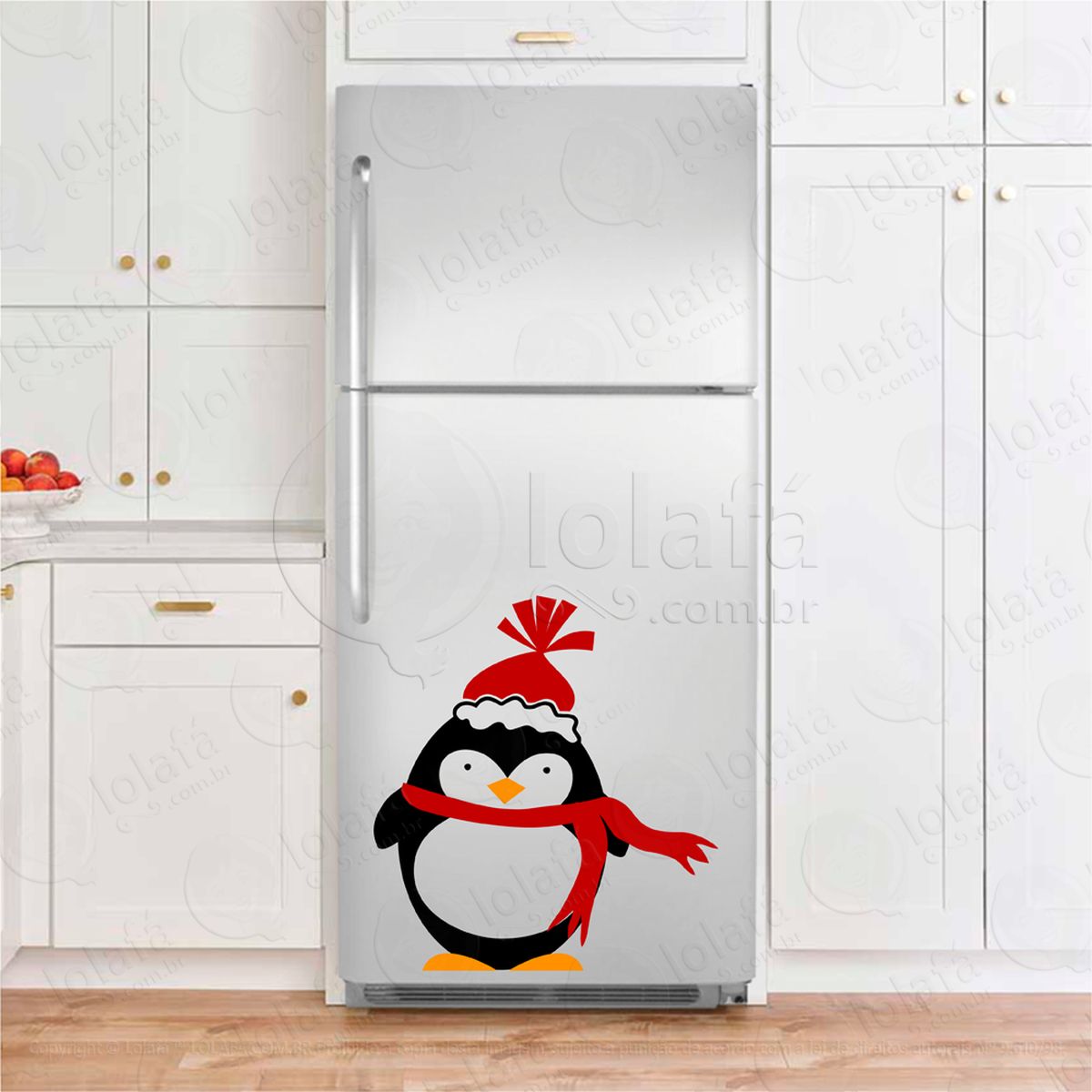 pinguim adesivos para geladeira mod:214