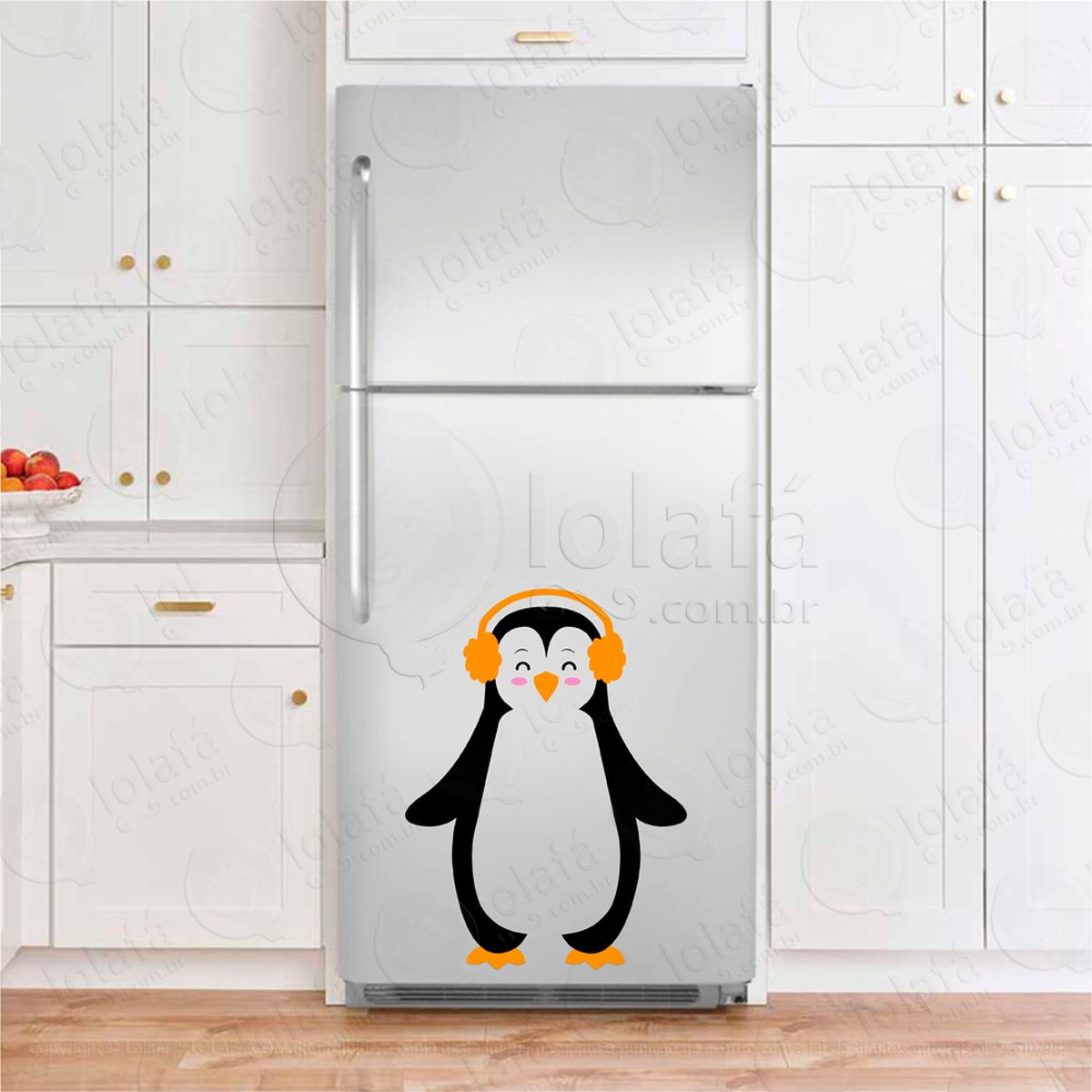 pinguim adesivos para geladeira mod:217