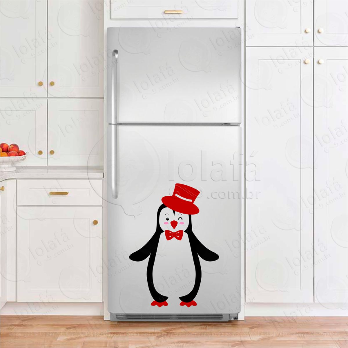 pinguim adesivos para geladeira mod:218
