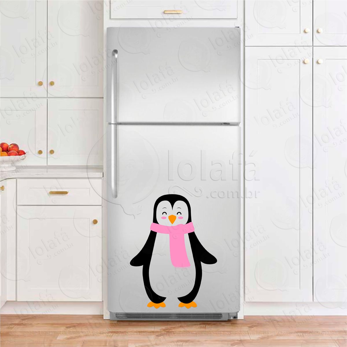 pinguim adesivos para geladeira mod:219