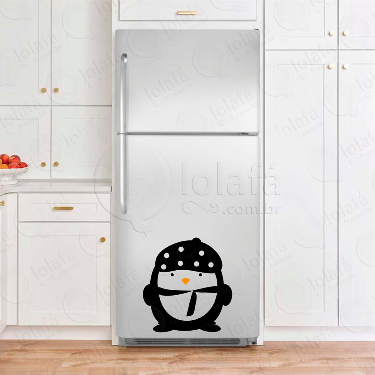 pinguim adesivos para geladeira mod:227