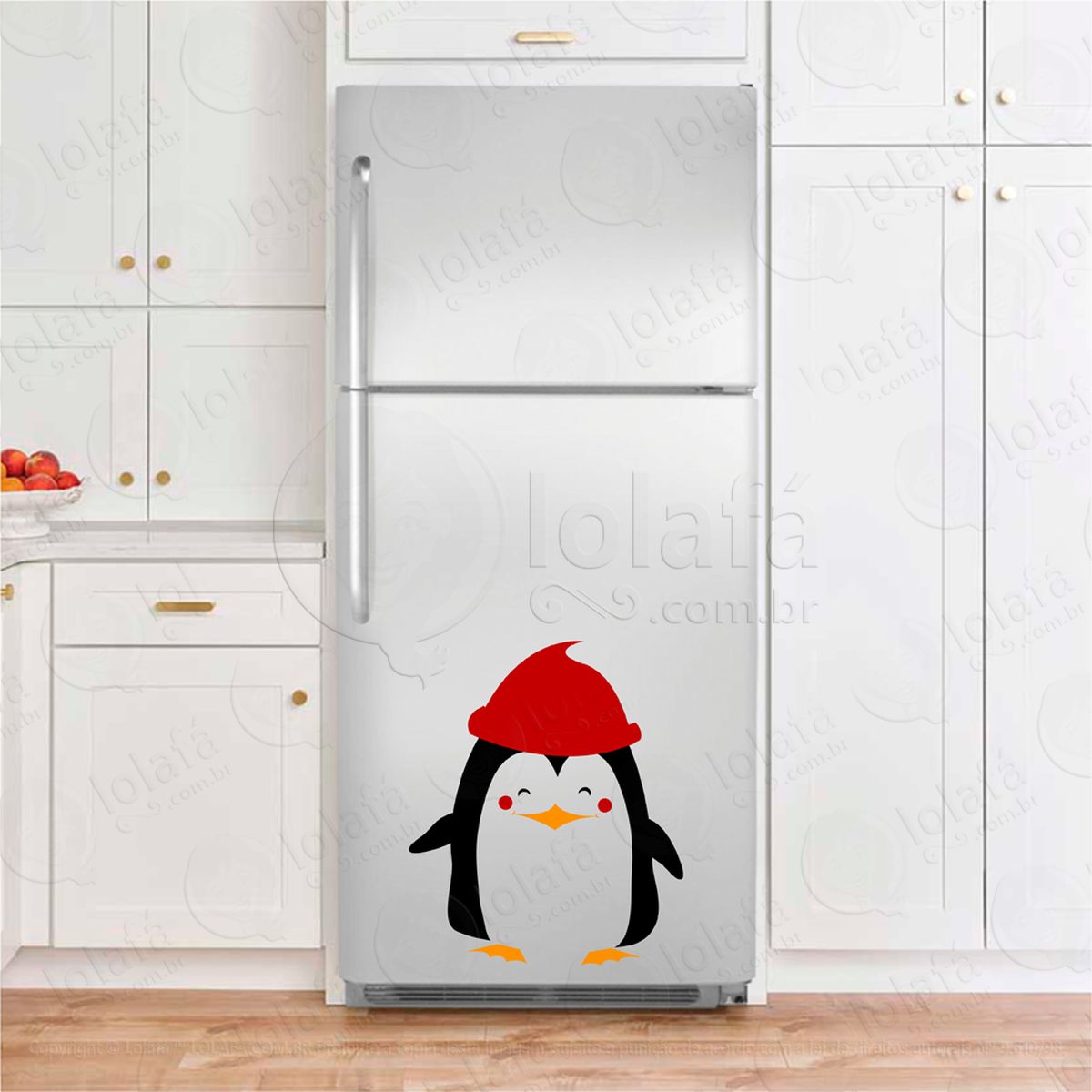 pinguim adesivos para geladeira mod:235