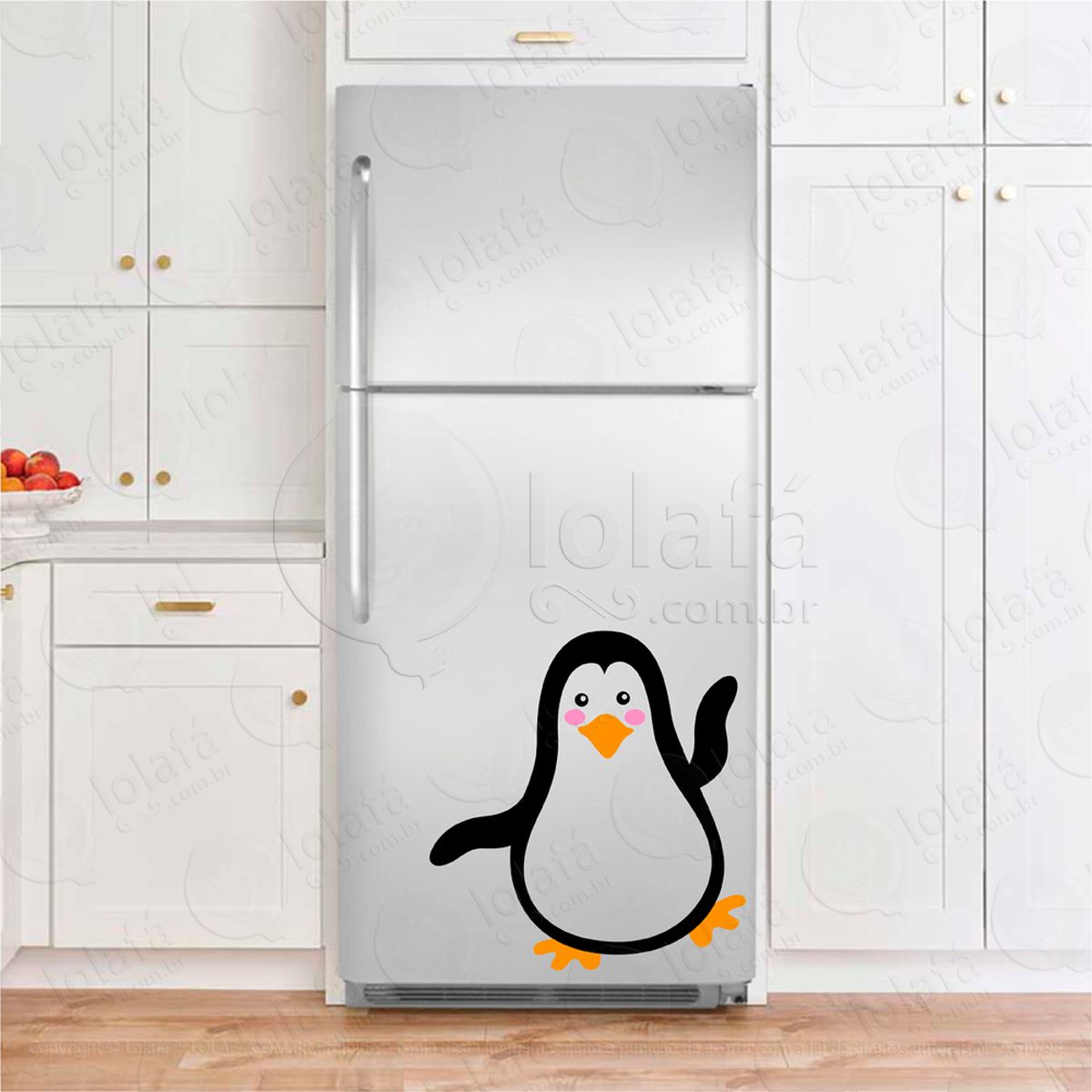 pinguim adesivos para geladeira mod:236