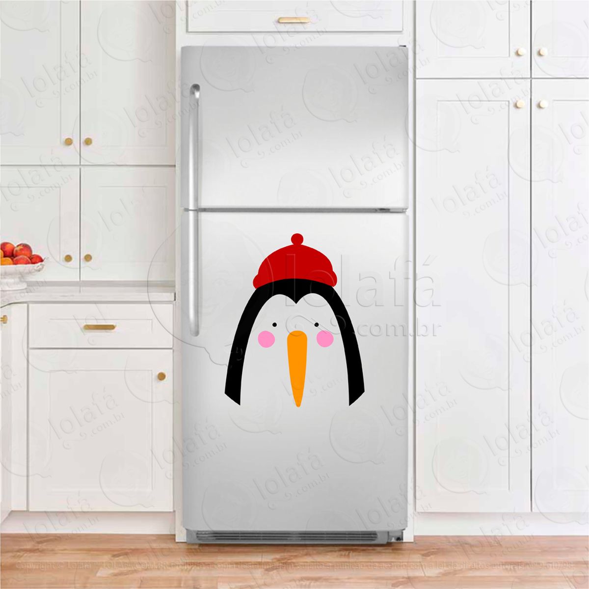 pinguim adesivos para geladeira mod:237