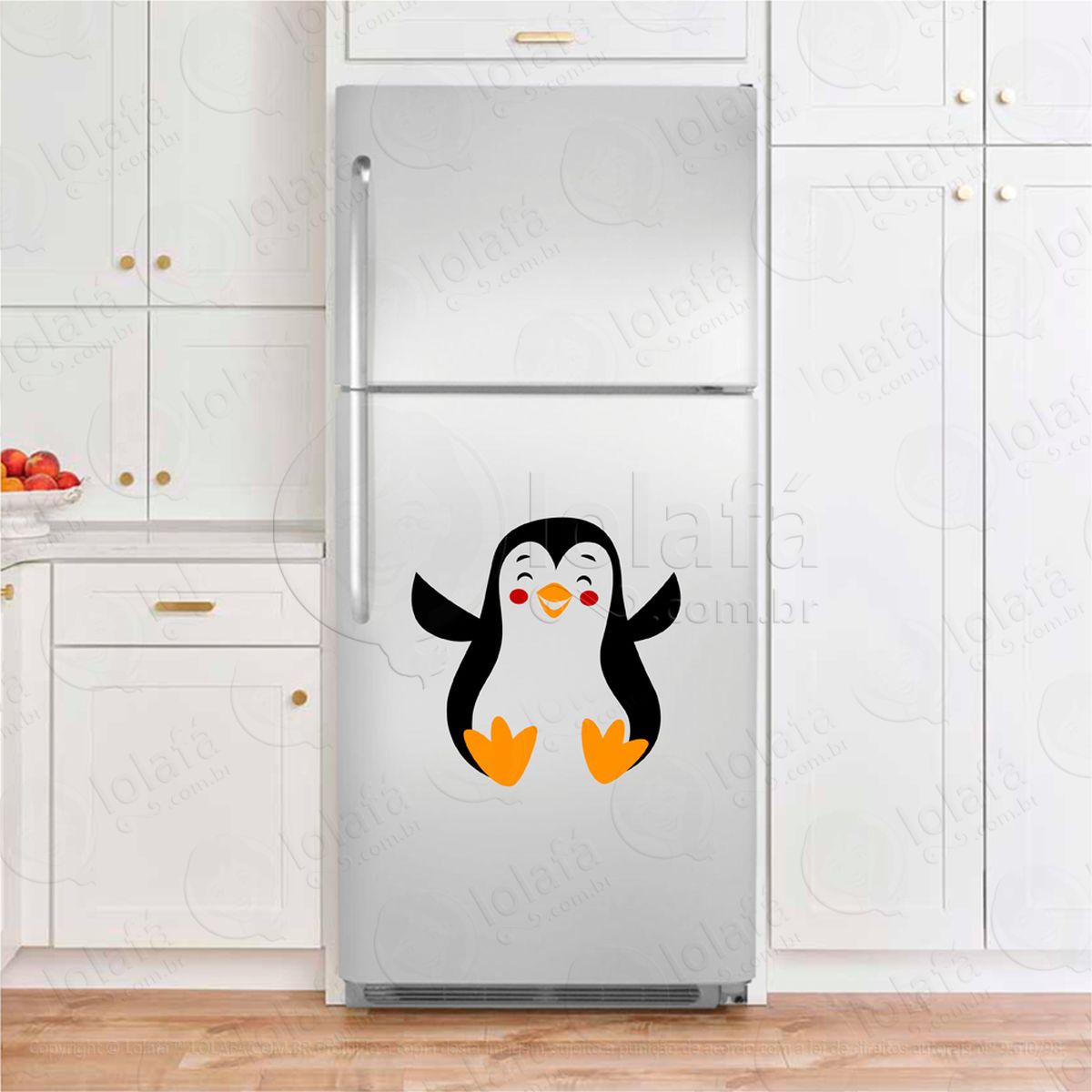 pinguim adesivos para geladeira mod:239