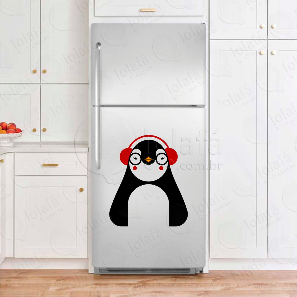 pinguim adesivos para geladeira mod:242