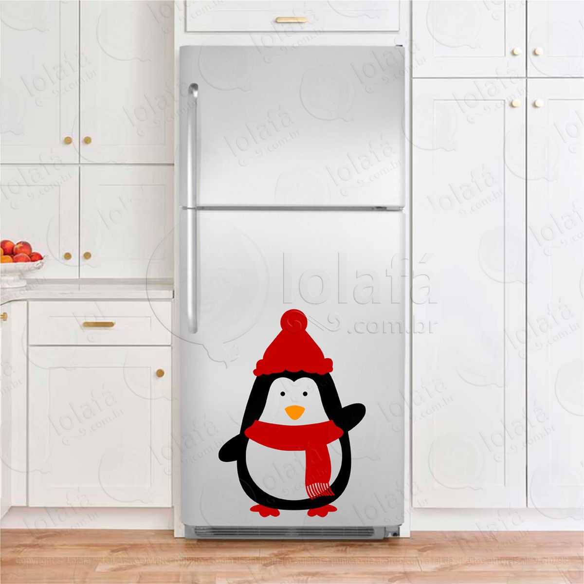 pinguim adesivos para geladeira mod:243