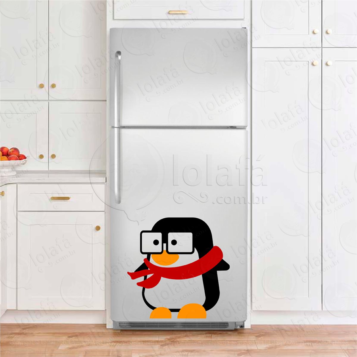 pinguim adesivos para geladeira mod:246