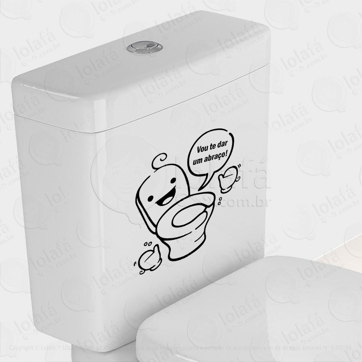 privada adesivos de vaso sanitário mod:65