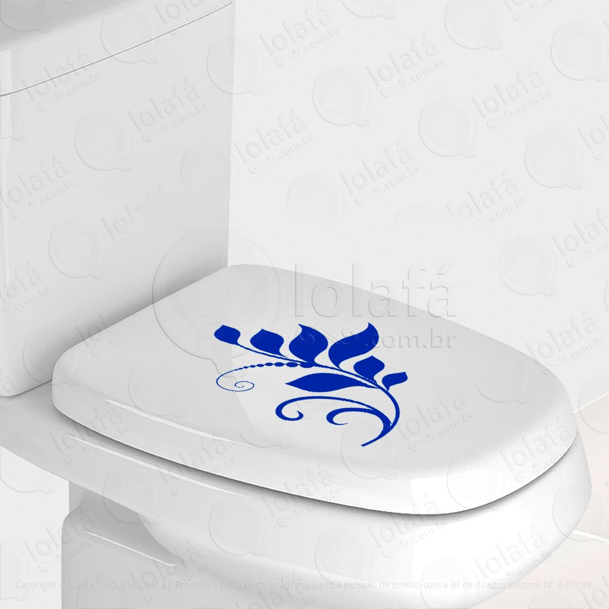 flor adesivos de vaso sanitário mod:97